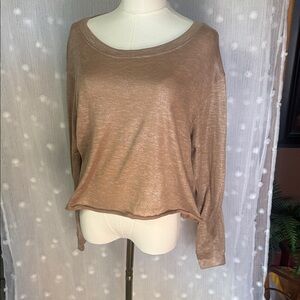 Agnes & Dora Blush Pink Long Sleeve Sweatshirt